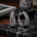 Lumière Diamond Hoops