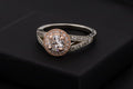 Halo Engagement Ring